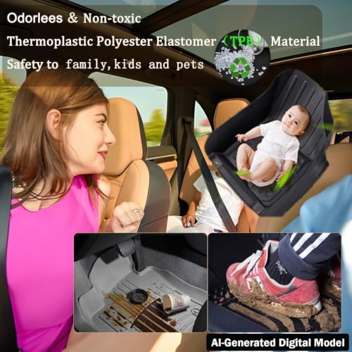Aiqiying All Weather TPE Floor Mats Custom-fit for Honda CRV 2012-2016 - Image 2