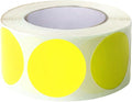 SHYGO® 1“ Yellow Circle Dot Stickers Color Coding Labels by LOVELIFETOGETHER