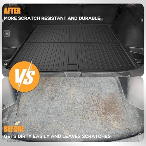 Floor Mats & Cargo Mat & Backrest Mat for Honda Passport 2019-2025 - Image 5