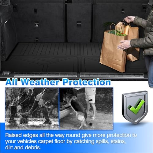 Cartist Floor Mats and Cargo Liner Fit for BMW X5 2019-2025 2026 All Weather Floor Mat X5 Accessories Heavy Duty Carpet Protection (Only for 5 Passengers) - Image 6