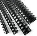 HOUYEE 40 Pack Plastic Binding Combs, 19 Rings, Multi-Size, Black by HOUYEE