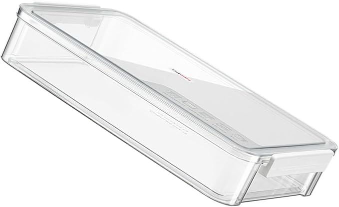 Transparent Stackable File Storage Box by Hoement