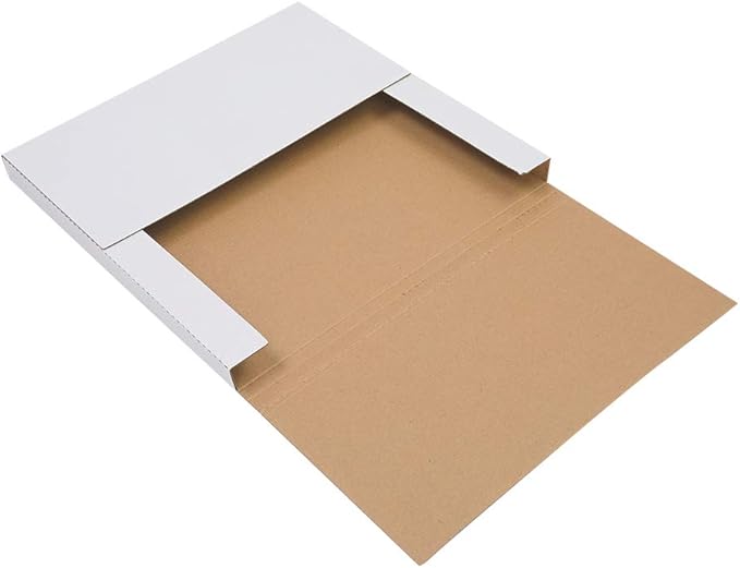 25 Packs White Vinyl Record LP Shipping Mailer Boxes, 12.5in*12.5in*1in Record - Image 6