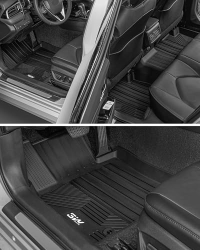 3W Floor Mats for Toyota 4Runner 2013-2024 & Lexus GX460 2014-2023, TPE - Image 3