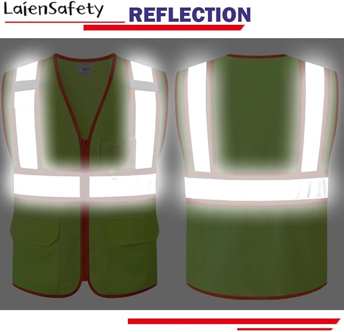 Reflective Safety Vest for Men Women - Image 4