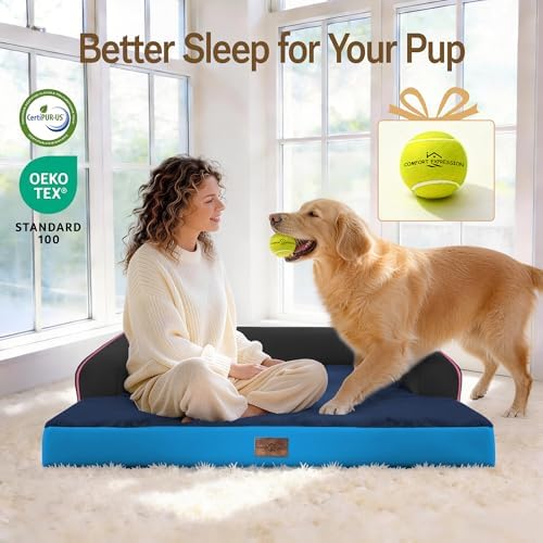 Comfort Expression Orthopedic XL Dog Bed for Large and Extra Large Dogs - Image 6