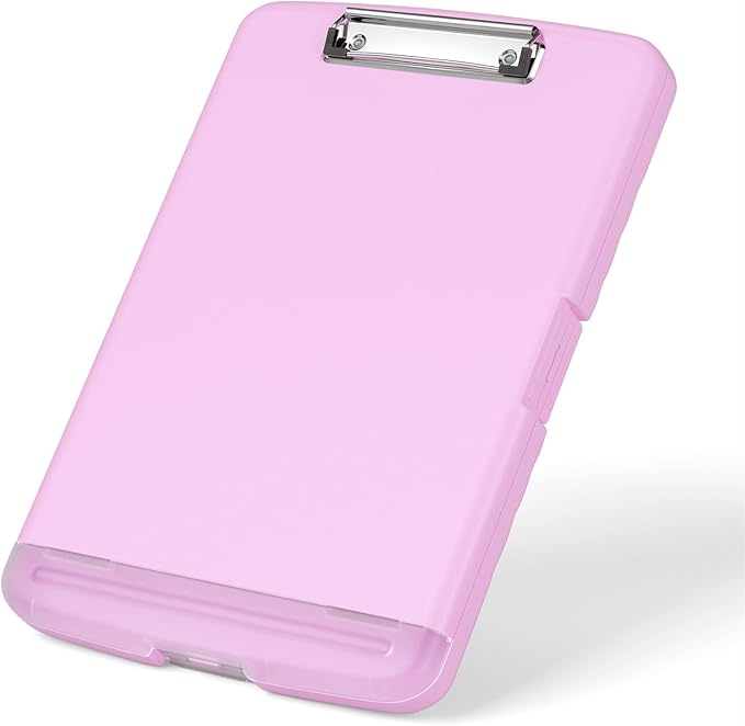 Rimilak Plastic Clipboard with Storage, 8.5 x 11 High Capacity Folio Nursing by Rimilak