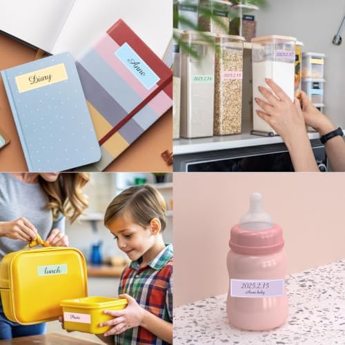 300PCS Removable Labels, 1x3 Removable Colored Labels Stickers, Writable Stickers for Home & Office, Smudge-Proof Finish, Residue-Free Removal, for Food Containers, Classroom, Storage - Image 5