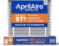 Genuine AprilAire 213 Replacement Filter for AprilAire Whole-House Air Purifiers - MERV 13, Healthy Home Allergy, 20x25x4 Air Filter (Pack of 2) by AprilAire