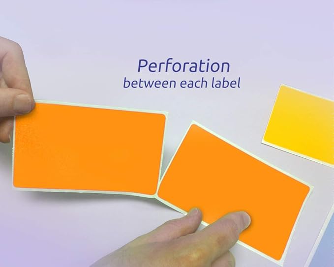 NextDayLabels 500 Rectangle Stickers - Image 2