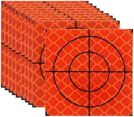 PATIKIL Survey Reflector Target Self-Adhesive Reflective Sheet Target Mark Tape, Suit for Ship Inspection by PATIKIL