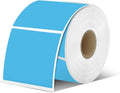 iEager Blue Square Thermal Label Stickers, 500 Sheets/Roll by iEager