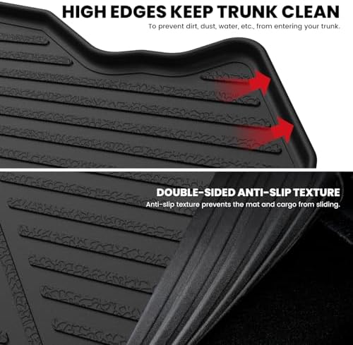 LASFIT Cargo Mat for Toyota Camry 2015-2017 (Only Fit Gas, Not Fit Hybrid) - Image 3