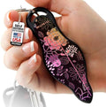 MUNIO Self Defense Keychain – Lightweight, Stylish & Portable Safety Tool for Women & Men – Non-Lethal Kubotan, Easy to Use by MUNIO
