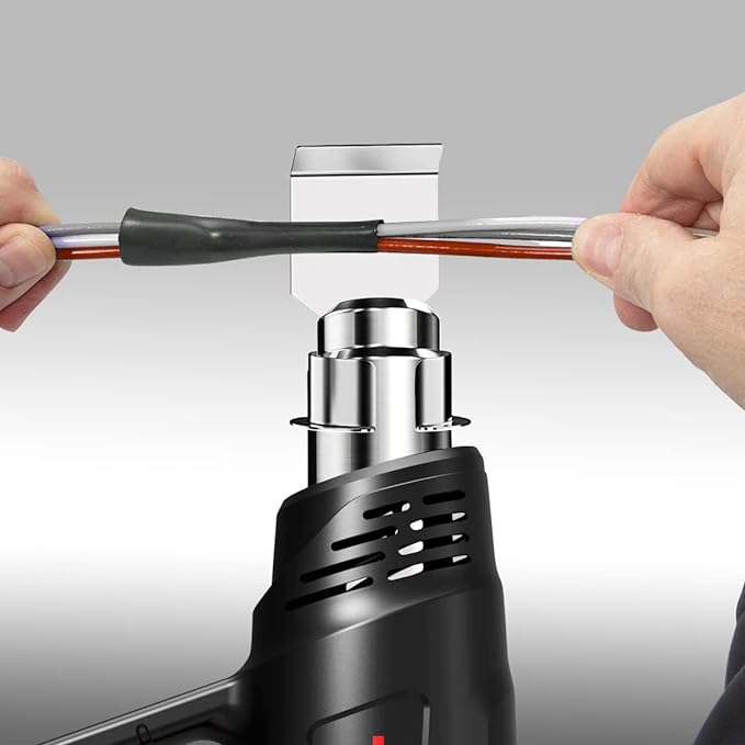 Heat Gun, TGK® 1800W Heavy Duty Hot Air Gun Kit 122℉~1202℉ Dual Temperature - Image 5