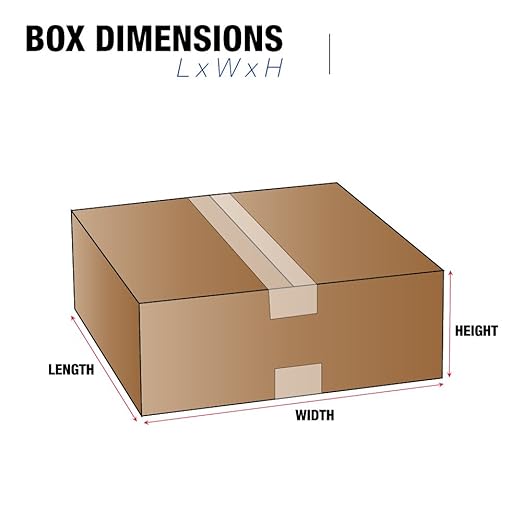 TAPE LOGIC 14 x 14 x 4 Corrugated Cardboard Boxes, Flat 14"L x 14"W x 4"H - Image 2