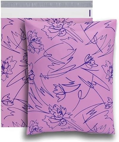 POLYSELLS 100pcs 10x13 Inches Poly Mailers Waterproof & Tear Resistant Mailing Envelopes, Cute Small Business Bags for Clothes, Gifts - Inspiration classic by POLYSELLS