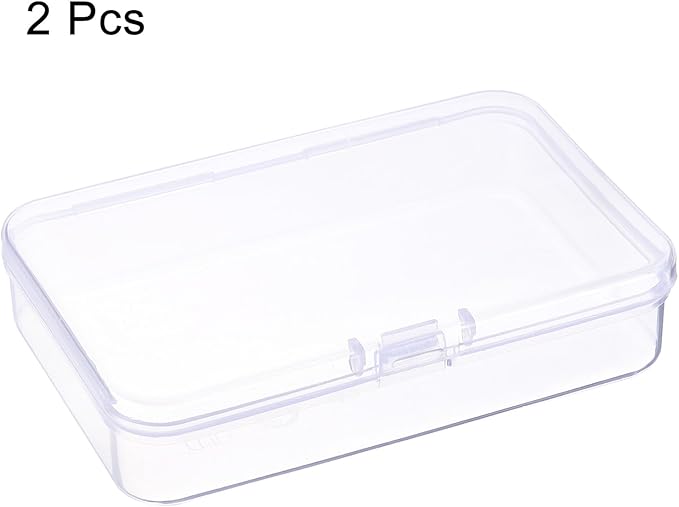 HARFINGTON 2pcs Component Storage Box 3.35" PP Electronic Organizer Box - Image 3