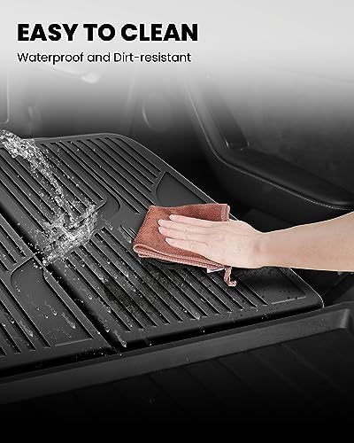 LASFIT Rear Seat Back Mats for Tesla Model Y 2025 2024 2023 2022 2021 2020 - Image 4