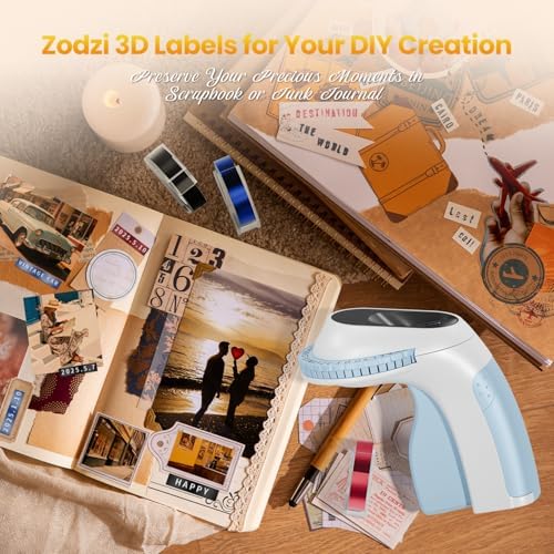 Embossing Label Maker Vintage Embossed Label Maker for Journal Supplies - Image 5