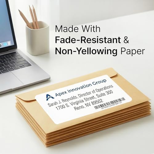 3.5" X 5" Matte White Printable Shipping Labels (100 Sheets, 400 Stickers) - Image 6