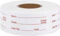 Dissolvable Labels, 1Rolls 500 Pieces 1 x 2 Inch Dissolvable Stickers Labels by Unknown