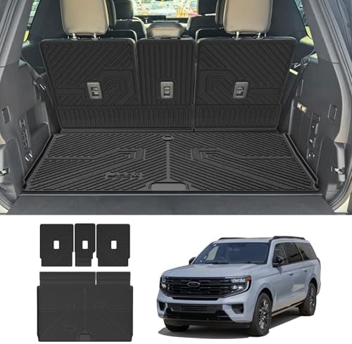 LASFIT Floor Mat with Ford Expedition Max 7&8 Seats 2025 2026 2027 by LASFIT