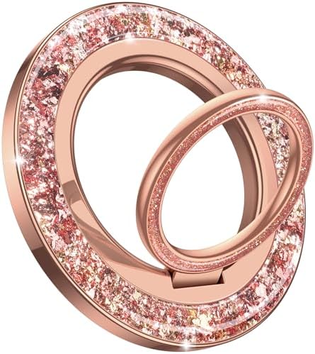 Lamicall Glitter Magnetic Phone Ring for MagSafe, Super Magnet Grip Holder by Lamicall