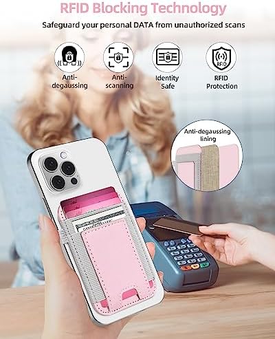 For Magsafe Wallet, 7 Card Holder, RFID Blocking, Strongest Magnet - Image 6