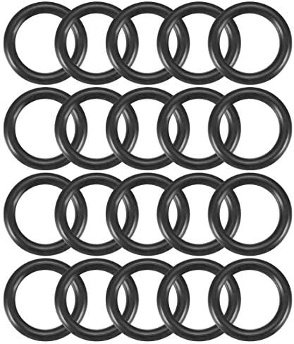 uxcell Pack of 20 Nitrile Rubber O-Rings 13mm OD 9mm ID 2mm Width Metric by uxcell