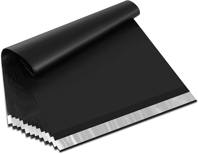 UCGOU Poly Mailers 14.5x19 Inch Black 200 Pack Large Shipping Bags #7 Strong by UCGOU