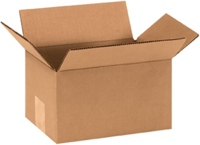 Secure Seal - 8x6x5 Pack of 50 Corrugated Cardboard Packing Shipping Mailing - Image 2