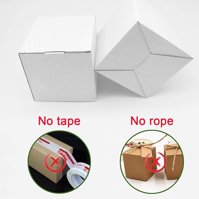 25 Pack 5x5x5 Inch Corrugated Cardboard Boxes - Image 4