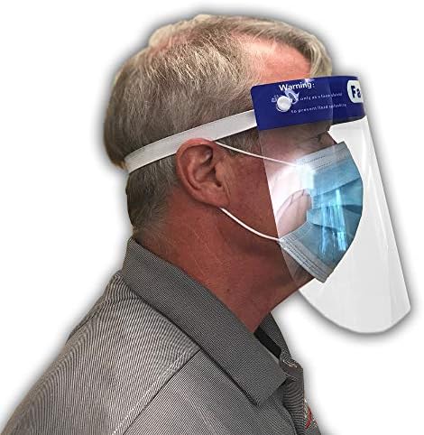 Magid Reusable Latex Free Clear Anti Fog Full Face Shield - FS004 - Image 6