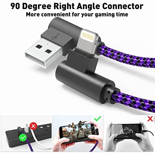 iPhone Charger Cord Lightning Cable 3 Pack iPhone Fast Charging Cable 6FT - Image 2