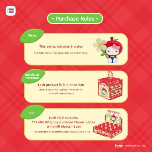 Hello Kitty Mini Figures Sanrio Blind Box Toy Joyride Flower - Image 6
