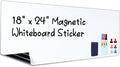 HAMIGAR Magnetic Whiteboard Contact Paper 18" x 24" Dry Erase White Board by HAMIGAR
