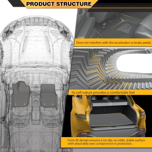 G-PLUS TPE Floor Mats Fit 1994-2001 Dodge Ram 1500/1994-2002 Ram 2500 3500 - Image 3