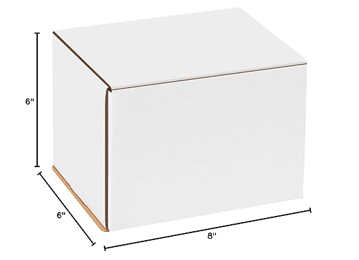 BOX USA Shipping Boxes Small 8"L x 6"W x 6"H, Moving and Storage - Image 9