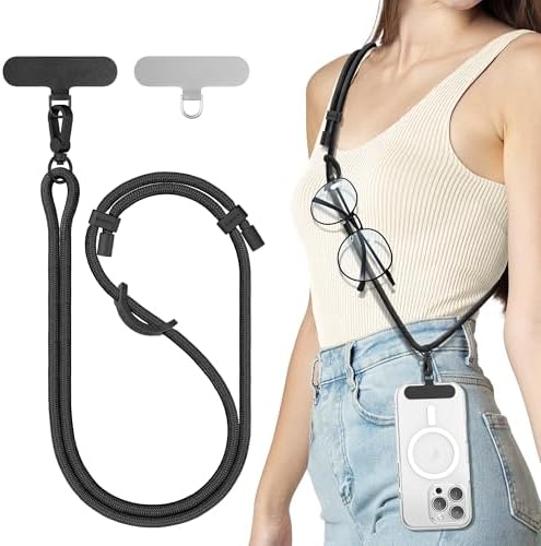 SURPHY Phone Lanyard Crossbody, Phone Strap Crossbody with 2 Tether Tabs by SURPHY