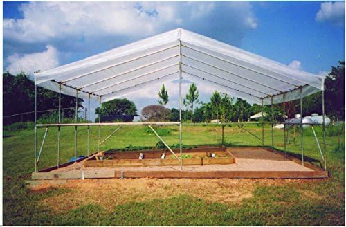 Erickson 57060 Clear White Economy Grade Poly Tarp, 6' x 8', 1 Pack - Image 3