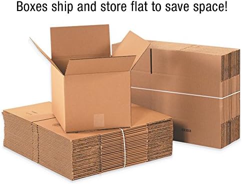 Box USA Moving Boxes, 30"L x 6"W x 24"H 10-Pack Large Side Loading Corrugated Cardboard Box for Packing, Shipping and Storage - Image 3