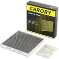 CARORY Cabin Air Filter w/Activated Carbon for Chevy Silverado 1500 2014-2018, Tahoe 2015-2020, Suburban 2015-2020, GMC Sierra 1500 2014-2018, Yukon 2014-2020, Yukon XL 2014-2020, CF809 by Carory