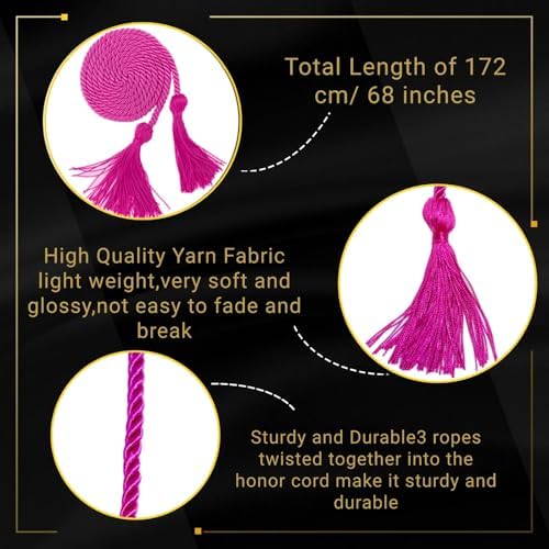 Graduation Honor Cords for Graduation 2026,National Honors Society Cords - Image 2