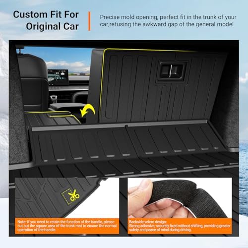 powoq Floor Mats Cargo Mat Compatible with 2025 2026 Toyota Camry - Image 2