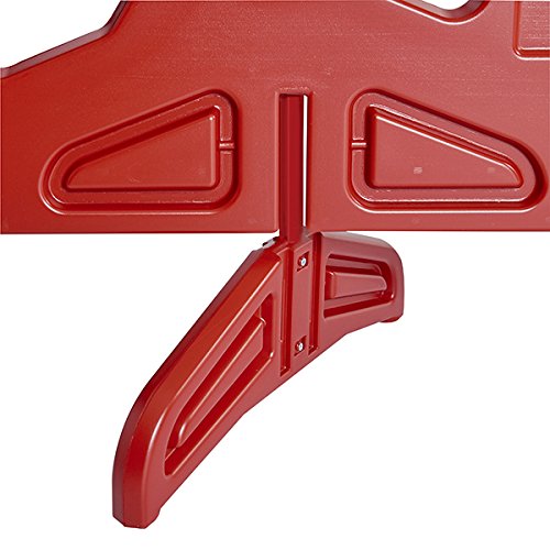 Billboard Barricade 42x96 Plastic Pedestrian Barricade- Yellow - Image 9