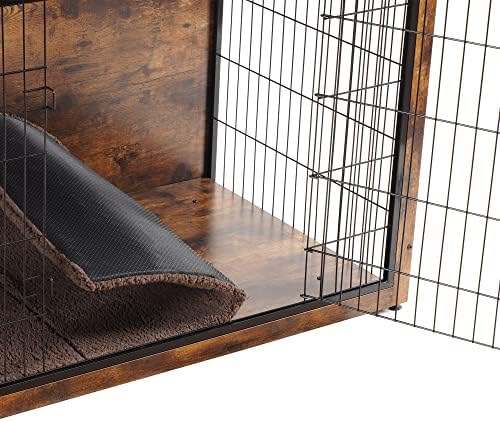 DWANTON 43.3" XXL Dog Crate Furniture with Cushion, Large Dog Kennel Indoor - Image 3