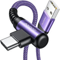 AINOPE USB C Charger Cable, 3.1A Type C Charger Cable Fast Charging, [2 Pack, 2M] Right Angle USB c Fast Charger Cable Compatible with Samsung Charger Type c, Huawei, Google Pixel, Sony Xperia, LG by AINOPE10yearsforphoneaccessories