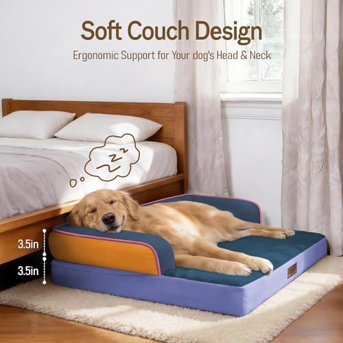 Comfort Expression Orthopedic XL Dog Bed for Large and Extra Large Dogs - Image 3