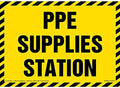 J. J. Keller PPE Supplies Station Sign, 10" x 7" by JJKellerAssociatesInc